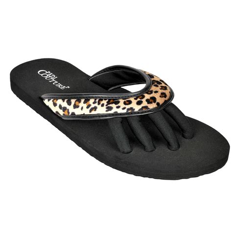 PEDI COUTURE NEW Women's Wild Pedicure Spa Toe Separator Sandal Flip Flops | eBay