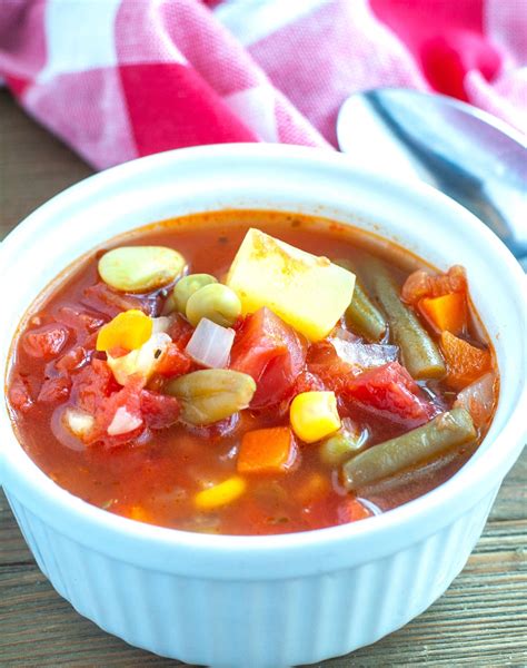 Instant Pot Vegetable Soup - Food Lovin Family