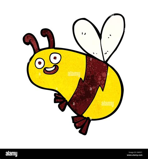 funny cartoon bee Stock Vector Image & Art - Alamy