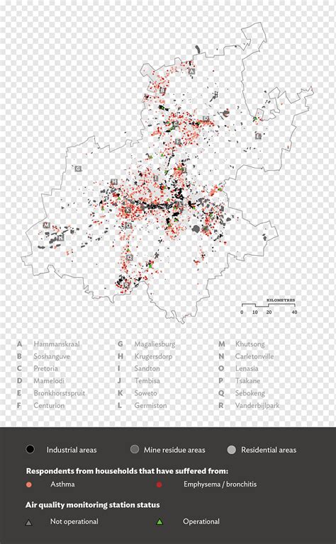 Soshanguve GCRO (Gauteng City-Region Observatory) Air pollution Hammanskraal, map, map, location ...