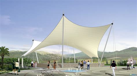 Tensile Membrane Structure in Delhi.