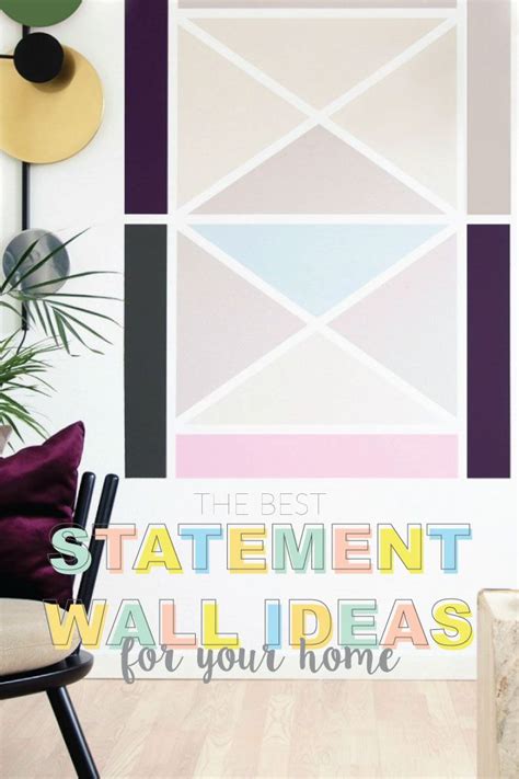 Statement Wall Ideas that Add a Pop of Color to your Home