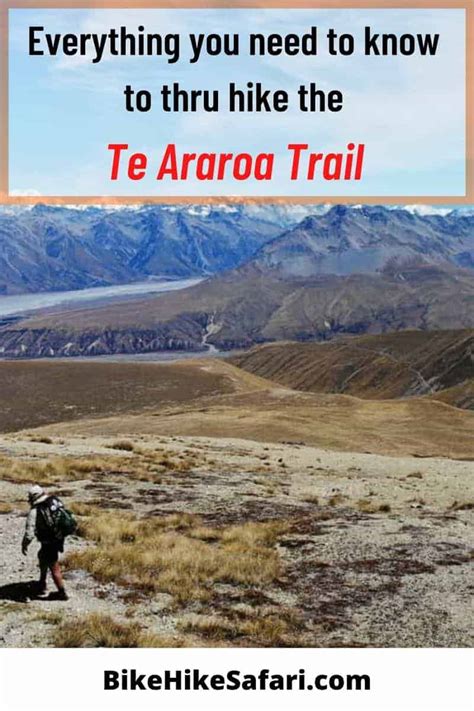 The Complete Te Araroa Trail Blog - BikeHikeSafari