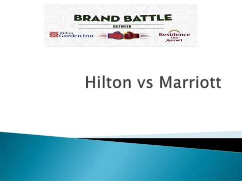 Hilton vs marriott