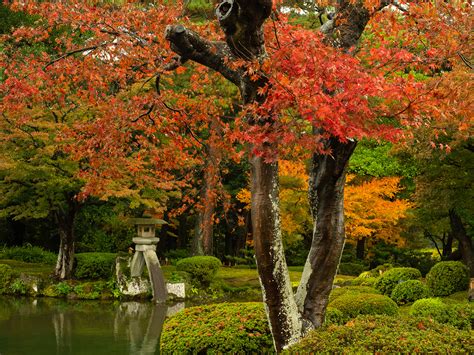 Kenrokuen garden, kanazawa in Japan :: Behance