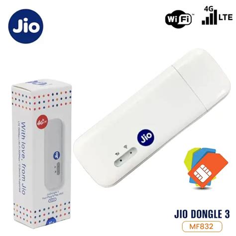 Jio USB 4G LTE WiFi Dongle 3 Mobile Router 4G Wingle - ido.lk