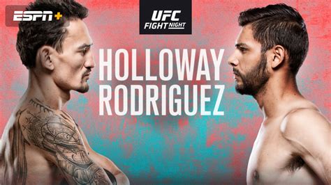 UFC Fight Night: Holloway vs. Rodriguez (Prelims) | ESPN Deportes