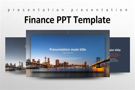 Finance PPT Template (22343) | Presentation Templates | Design Bundles