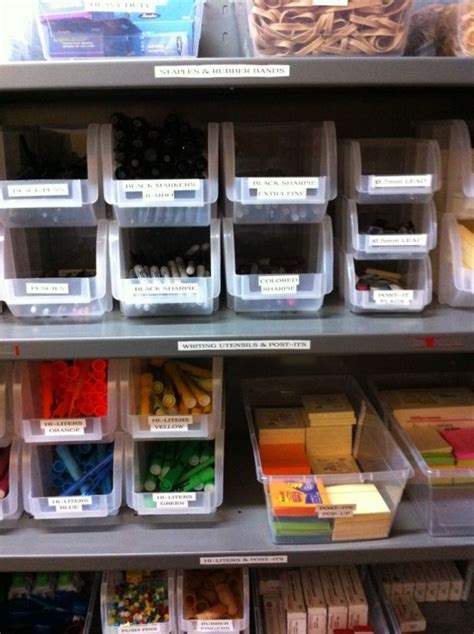 Office supplies | Office supply organization, Office organization tips ...