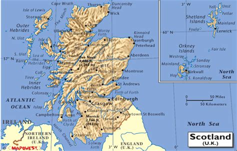 Map of Scotland Pictures | Maps of UK Cities Pictures