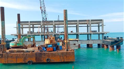 45 | New Pamban Bridge Construction Work Updation | India's First ...