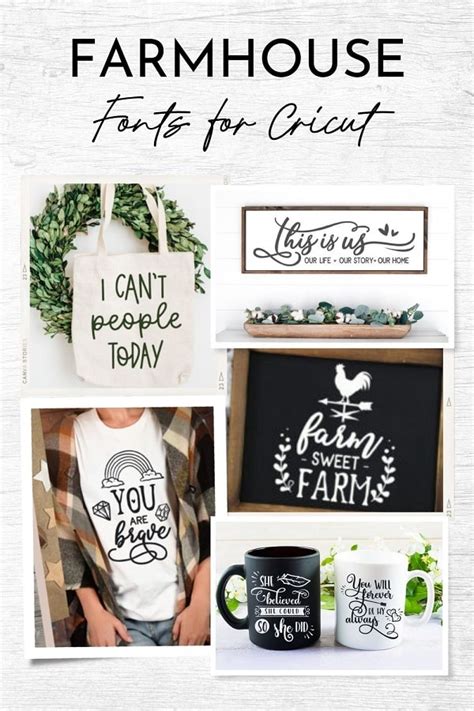 9 Best Farmhouse Fonts for Cricut That You'll Absolutely Love