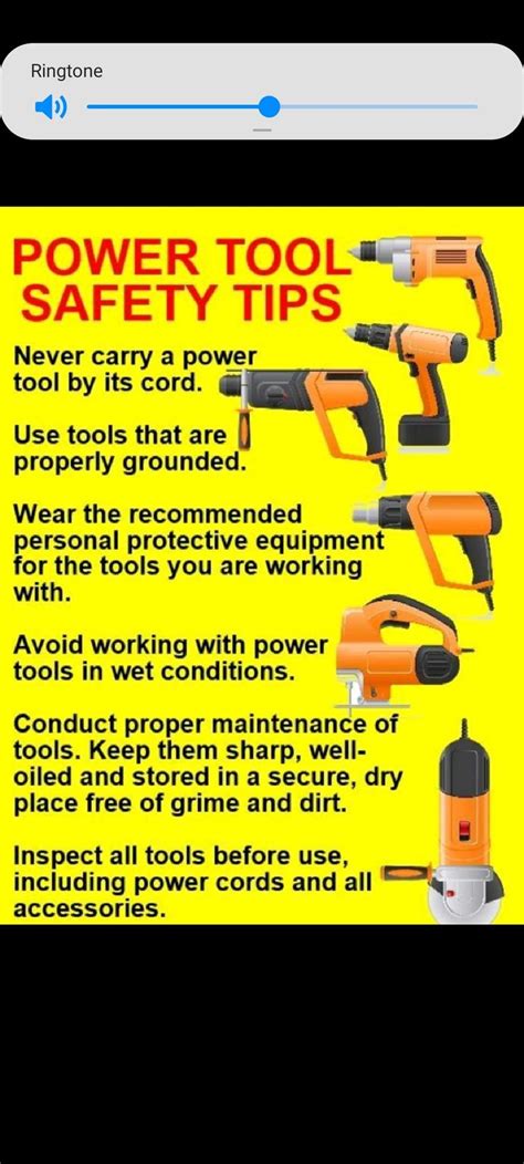 Pin on Safety | Power tool safety, Safety tips, Used tools