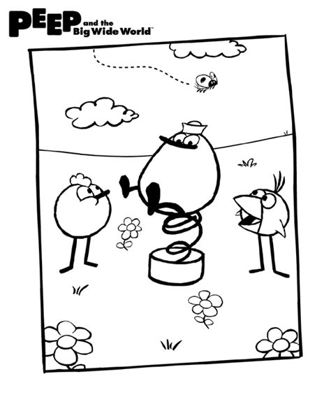 Quack on a Spring | Coloring Pages | Parents | Peep