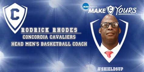 Rodrick Rhodes Named Concordia Head Men’s Basketball Coach - HoopDirt