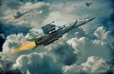 Migs vs Sr 71 Blackbird Aircraft Painting, Aircraft Art, Fighter ...