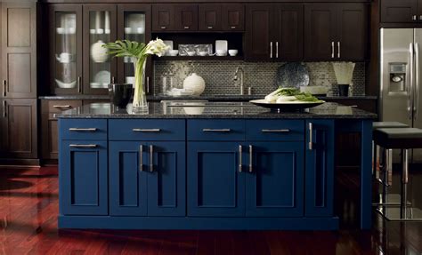 Kraftmaid Midnight Blue Kitchen Cabinets Kitchen Cabinet | Kitchen cabinets prices, Kitchen ...