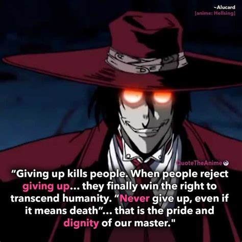 Pin by Darius Matheny on Quotes in 2022 | Hellsing, Alucard, Hellsing ...