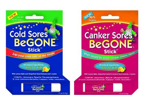 Cold Sores Begone Stick™ & Canker Sores Begone Stick™ | Canker sore, Cankers, Cold sores remedies