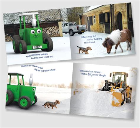 Tractor Ted A Winter's Day Book - Tractor Ted Books Ireland