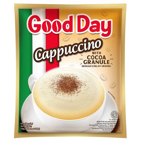 Jual Good Day Cappuccino With Cocoa Granule 25G 1 Renceng Isi 10 Sachet | Shopee Indonesia