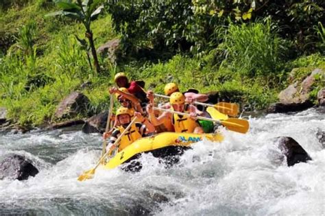 Bali white water rafting ayung river