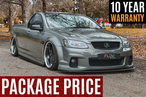 Buy Holden VE Commodore Ute Full Lip Splitter Set Online | Flow Designs Australia