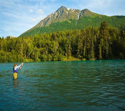 Alaska Rivers Company Fly Fishing Upper Kenai River - Alaska Rivers Company