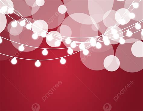 Christmas Background With Xmas Lights, Year, Illustration, Beautiful ...