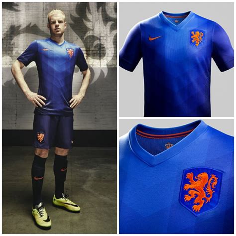 Netherlands 2014 Away Soccer Jersey - WorldSoccerShop.com | World cup shirts, World cup jerseys ...