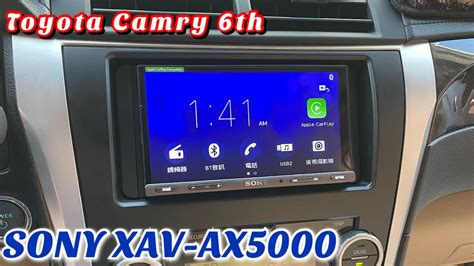 TOYOTA Carmy hybrid 安裝 SONY XAV-AX5000 CarPlay主機 - YouTube