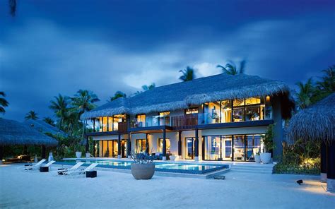 15 Fabulous Beach Houses in the Maldives | Beach house tour, Maldives, Private island