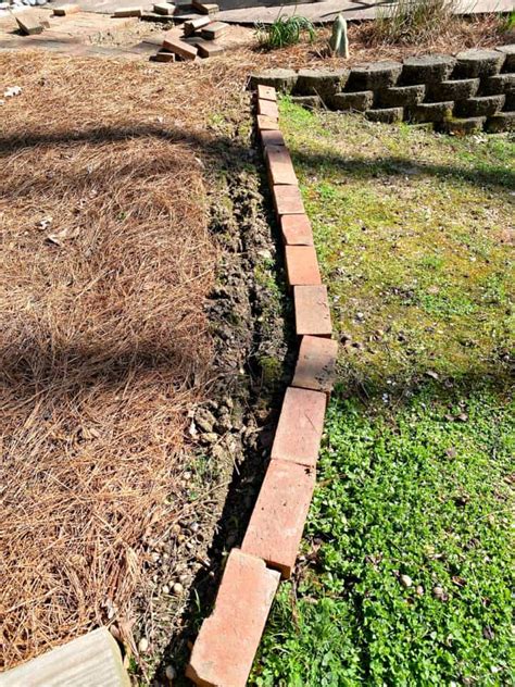 How to Lay Brick Garden Edging · Chatfield Court