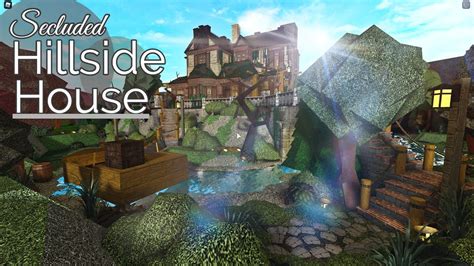 Secluded Hillside House | Tour | Bloxburg Roblox - YouTube