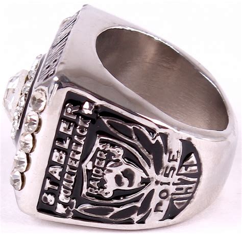 Ken Stabler Raiders High Quality Replica 1976 Super Bowl XI Ring ...