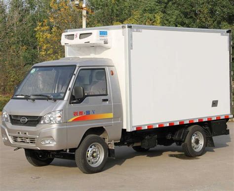 Refrigerator 1.2t Refrigerated Food Van Truck | Food van, Refrigerated ...