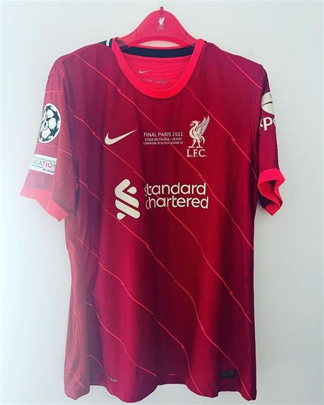 Liverpool FC 2021-22 Champions League Final Kit