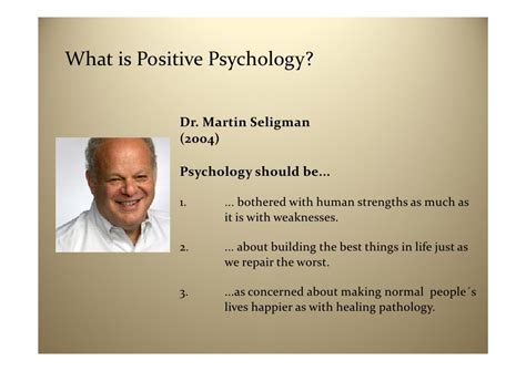 The New Science of Positive Psychology