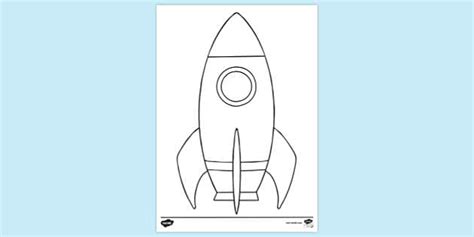 FREE! - Printable Rocket Colouring Page | Colouring Sheets