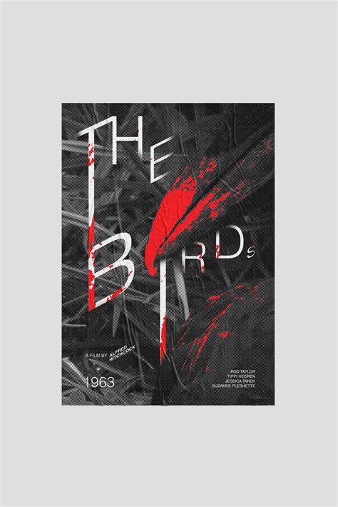 Poster Design: The Birds 1963 | Behance :: Behance