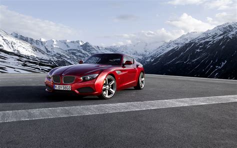 BMW, BMW Z4, Coupe, Red Cars, Mountain Wallpapers HD / Desktop and Mobile Backgrounds