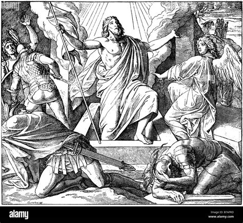 Jesus resurrection Black and White Stock Photos & Images - Alamy