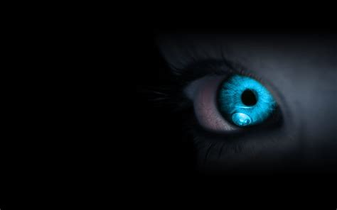 HD wallpaper: eyes, dark, blue eyes | Wallpaper Flare