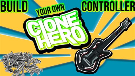 How to Build Your Own Custom Clone Hero Guitar or Guitar Hero Guitar! - YouTube