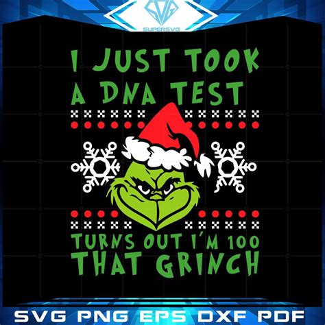 100% That Grinch Christmas Svg For Cricut Sublimation Files