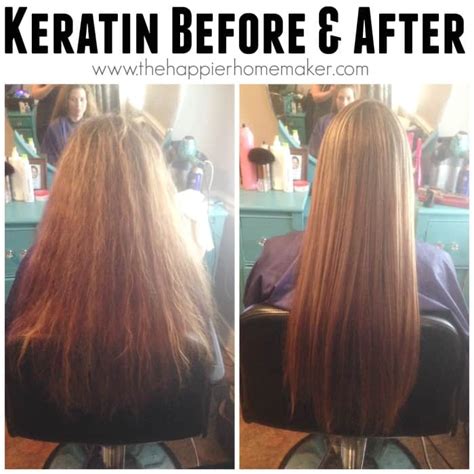 Keratin Treatment Before and After | The Happier Homemaker