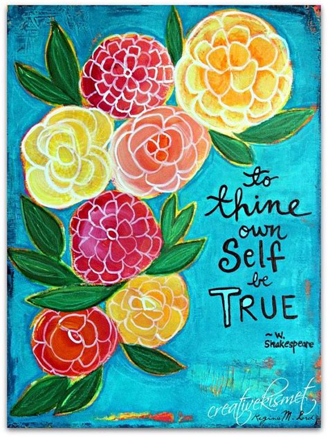 To Thine Own Self Be True Art Print by Regina Lord | Etsy | True art ...