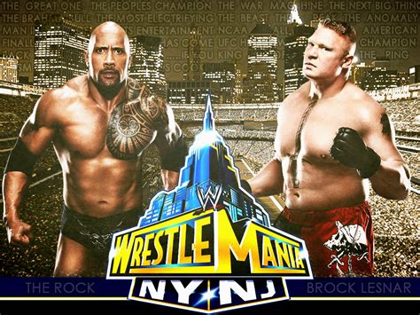 WrestleMania 31: The Rock vs. Brock Lesnar - STRENGTH FIGHTER