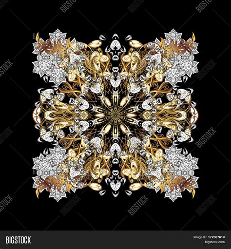 Golden Pattern. Golden Image & Photo (Free Trial) | Bigstock