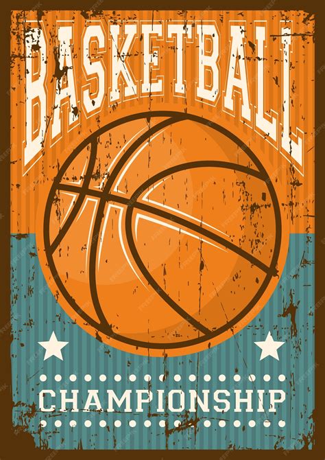 Premium Vector | Basketball sport retro pop art poster signage